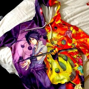 Naruto X Sasuke Anime sweater